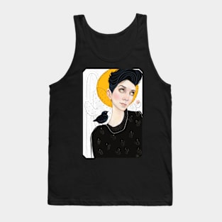 Golden moon Tank Top